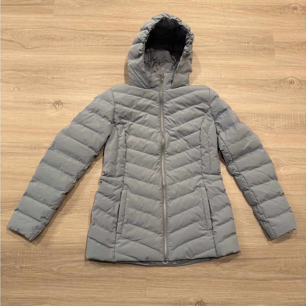 32 Degrees Heat Women's Light Blue Puffer Jacket - Small